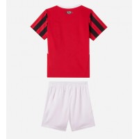 Camiseta AC Milan Primera Equipación para niños 2024-25 manga corta (+ pantalones cortos)